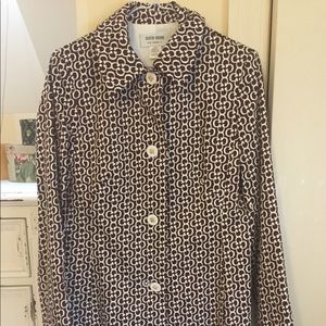 skirtin around light cotton jacket, size 12